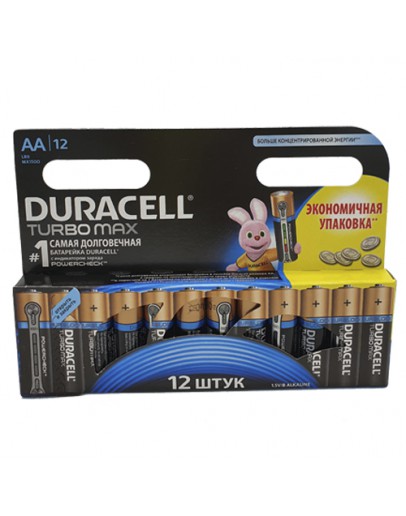 Батарейки  Duracell TURBO MAX AA